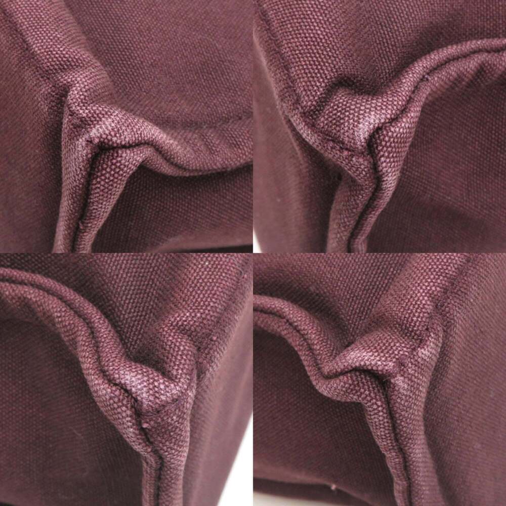 Hermes Fourre-Tout PM Women's/Men's Tote Bag, Canvas, Wine Red - Picture 10 of 10